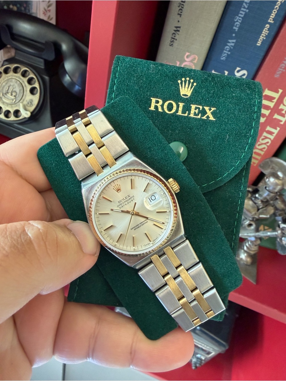 Rolex Oysterquartz Datejust Ref. 17013 ✨ Mint Condition 🎁 RARE!!! and Elegant 👌